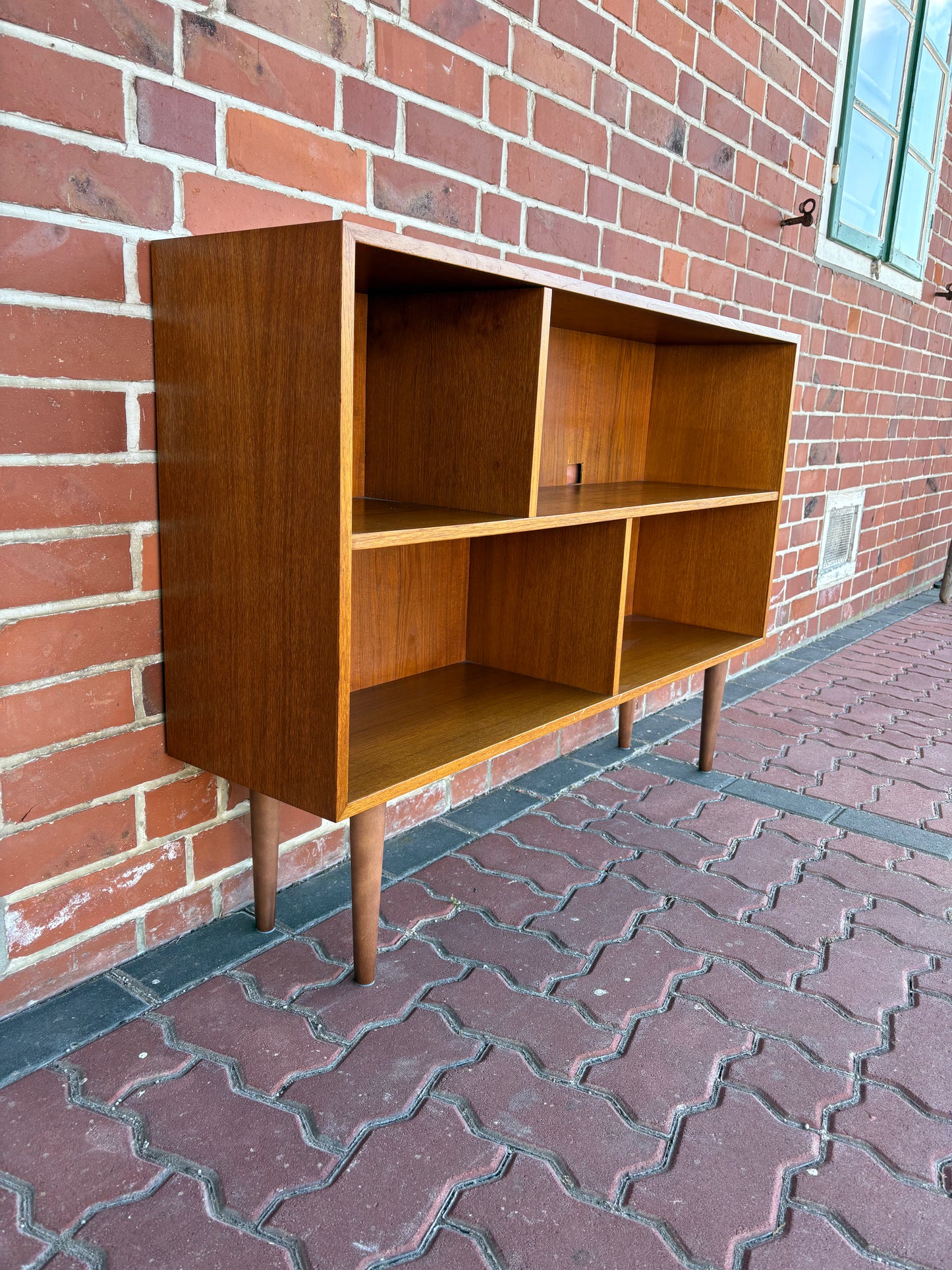 Vintage Teak Regal 120cm