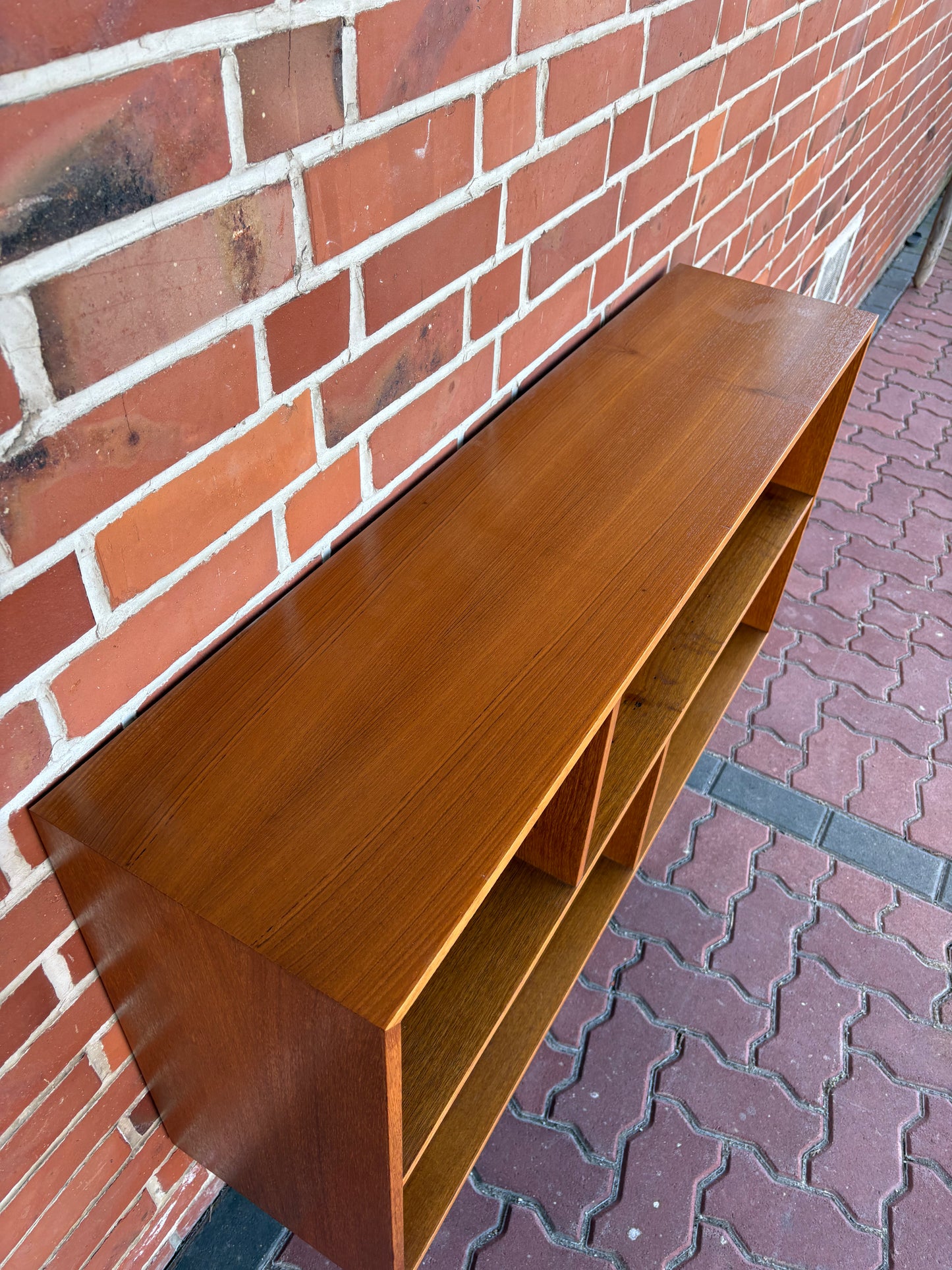 Vintage Teak Regal 120cm