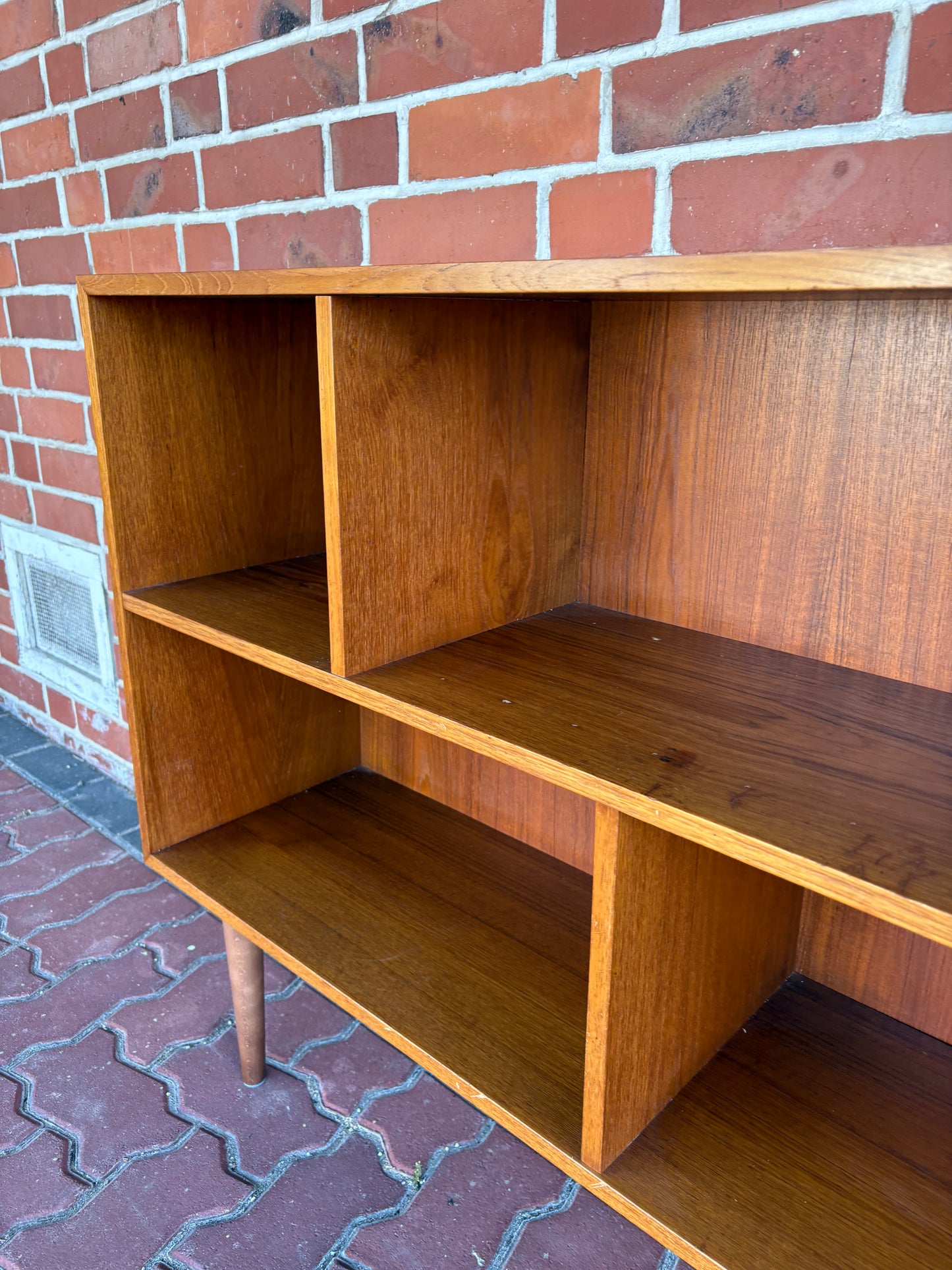 Vintage Teak Regal 120cm